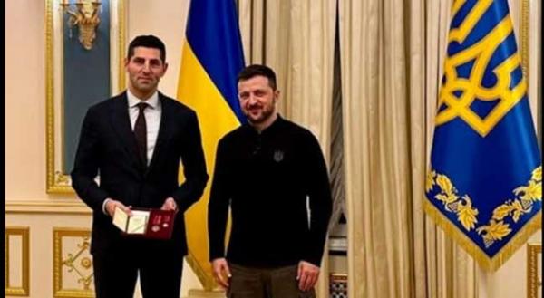 Емре Караахметоглу і Володимир Зеленський
