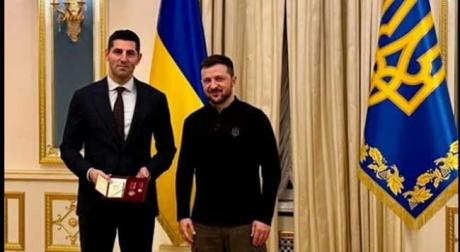 Емре Караахметоглу і Володимир Зеленський